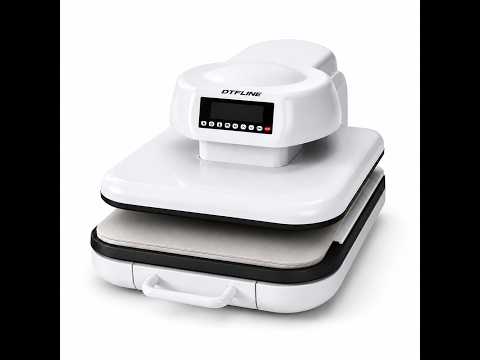DTFLINE OneTouch 15 Automatic Heat Press - 15 x 15 inch - PX1q9ewKJUU