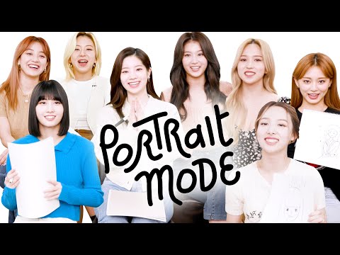 TWICEのベストアーティストはどのメンバー？| ポートレートモード｜Harper's BAZAAR (Which Member of TWICE is the Best Artist? | Portrait Mode | Harper’s BAZAAR)