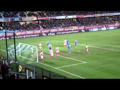 Troyes 4-2 Reims - But de Corentin Jean - 09/03/13