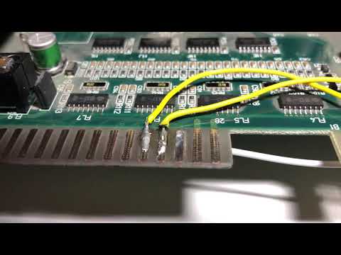 Tekken 3 pcb jamma System 12 harness kick mod