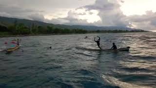 preview picture of video 'BERO (Local Boat) Race in Lauhata'