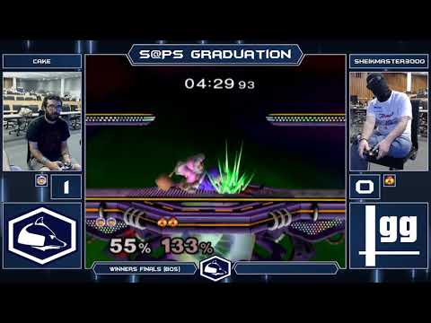 S@PS Graduation Melee Singles - CAKE (Climbers) vs SHEIKMASTER3000 (Sheik) - Winners Finals