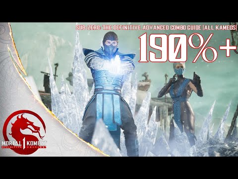 MK1 - Sub-Zero The Definitive Combo Guide [ALL KAMEOS]