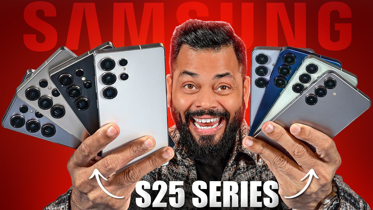 Samsung Galaxy S25 Ultra, S25 & S25+ Hands On & First Look ⚡ It's All About AI ✨