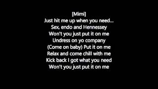 Dr. Dre ft. DJ Quik &amp; Mimi - Put It On Me Lyrics