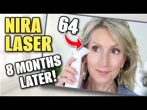 NIRA Laser Review - 8 Month Results on My 64 Year Old Skin! (Was it worth it?)