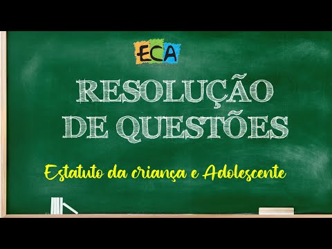 SIMULADO ÉPICO I ESTATUTO DA CRIANÇA E ADOLESCENTE (ECA) COMPLETO