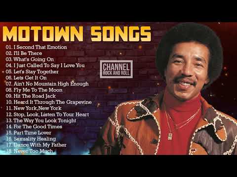 Motown Greatest Hits Of The 70s - Smokey Robinson, Jackson 5, Marvin Gaye, Al Green, Luther Vandross