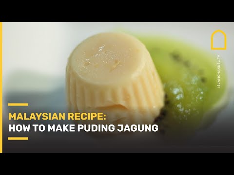 Malaysian recipe: How to make Puding Jagung