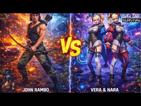 John Rambo vs Vera & Nara | Level 4 → Level 7 | State of Survival