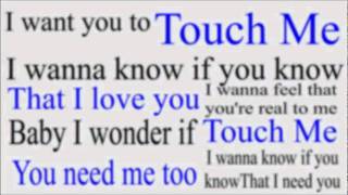 E-rotic Touch Me Lyrics