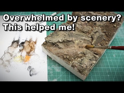 The simple way to get better at model railroad scenery | Ground cover is fun!