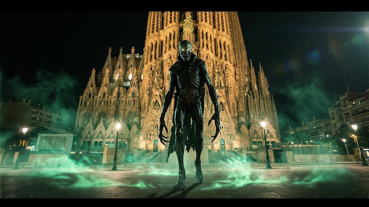 27. Nightwalker in Barcelona | When the Architecture Starts Watching Back | Midnight Travelogue