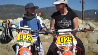 Rock 105.3 Motocross interview with District 37 racer, Mason Klein