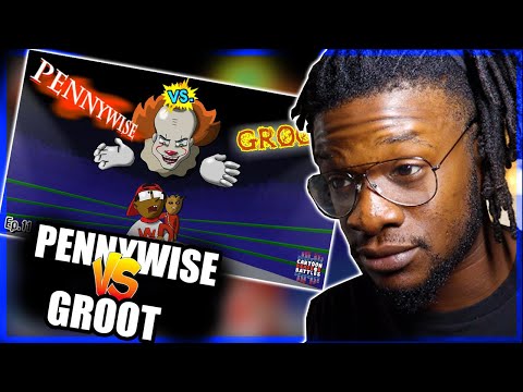 Pennywise Vs Groot - Cartoon Beatbox Battles (REACTION)