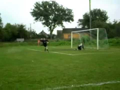 Rzut karny i bramka Jakubca na 3:0 (Pławanice - Unia Białopole sezon 2009/2010)