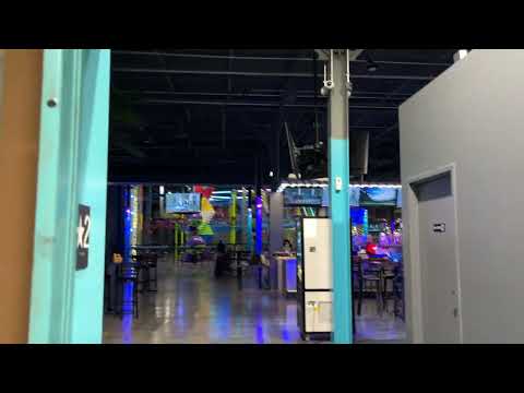 An elevator at a GO-KART TRACK? Schindler hydraulic elevator -  Seminole Towne Center, Sanford FL