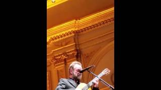 End of Game - Sting at Carnegie Hall Dec 14, 2015