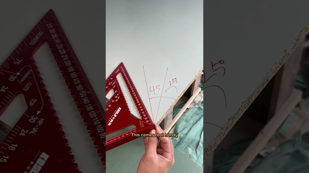 What can this triangular scale do? #tool #scale #triangular #measurement