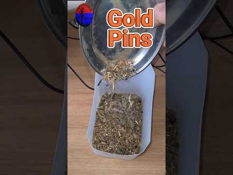 Gold Pin Recovery: Turn Old Electronics Into Cash #goldrecovery