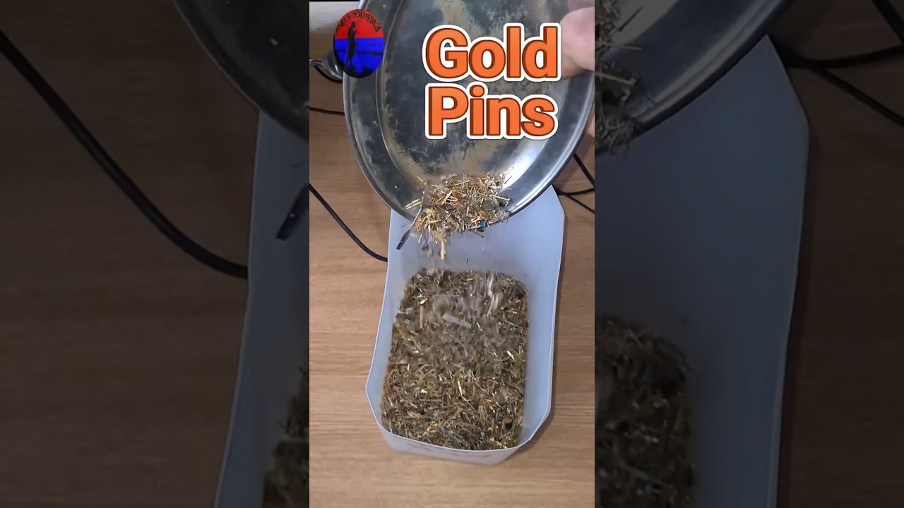 Gold Pin Recovery: Turn Old Electronics Into Cash #goldrecovery
