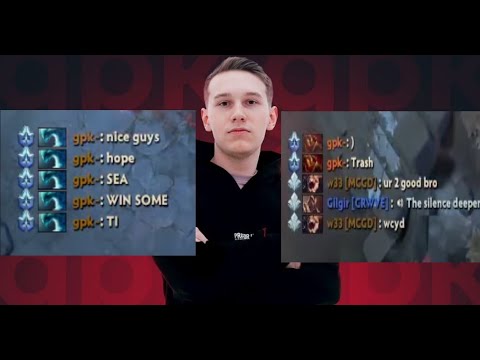 A Series of GPK Trashtalks With Other Pro Players