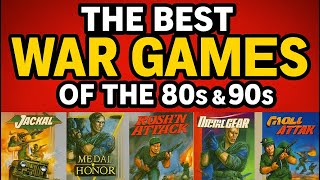 The Best War Games of the 80s & 90s — NES, PS1, Genesis, SNES & Arcades
