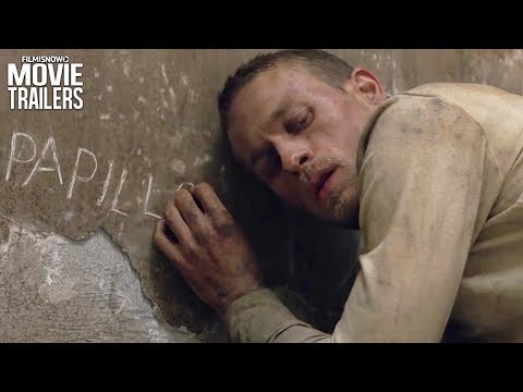PAPILLON Trailer NEW (2018) - Charlie Hunnam, Rami Malek Remake