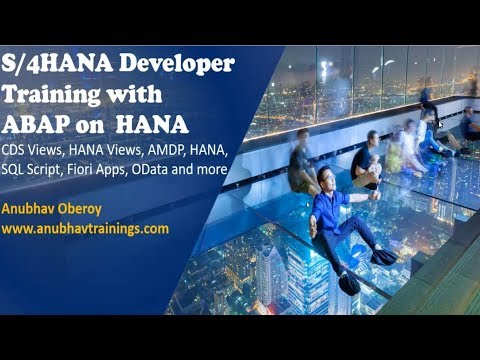 LIVE demo ABAP on HANA cum S 4HANA Training | 9th April 2022 | 7 PM IST | CDS Views AMDP Fiori