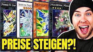 Welche Karten steigen und welche fallen? Yu-Gi-Oh! Market Watch