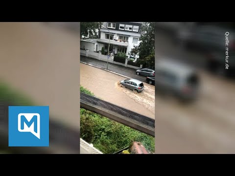 Schwere Unwetter in NRW: Hagen versinkt in den Fluten