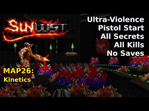 Doom II: Sunlust - MAP26: Kinetics (Ultra-Violence 100%)