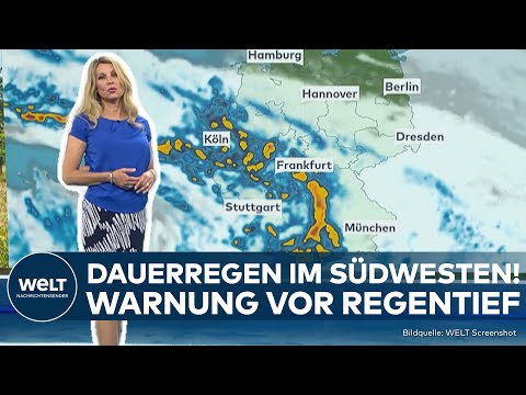 WETTERCHAOS IM ANMARSCH: Dauerregen und Unwetterwarnungen für Süden und Westen