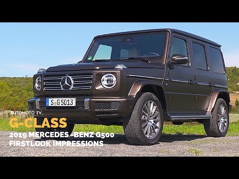 2019 Mercedes-Benz G-Class G500 Citrine Brown | Design & Driving Impressions.