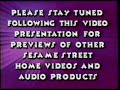 SESAME STREET THE GREAT NUMBERS GAME 1998 VHS