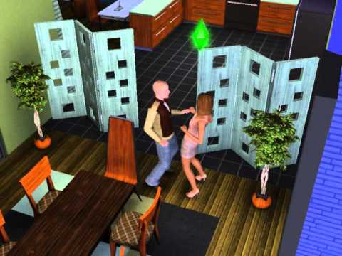 The Sims 3 - Simsy tańczą w rytm muzyki.