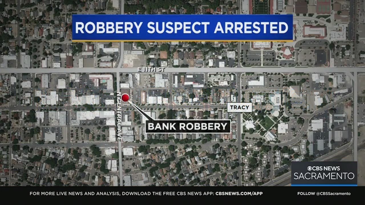 Danville Police Arrest Tracy Bank Robbery Suspect
