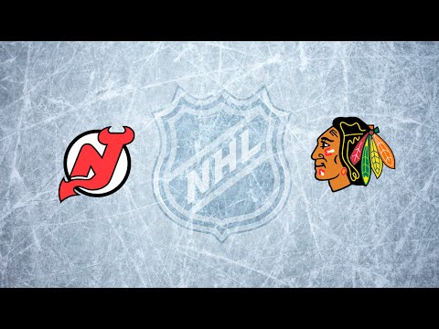 NHL Chicago Blackhawks vs New Jersey Devils / Oct.15, 2021/Goals only