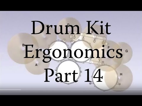 Drum Kit Ergonomics Explained Pt. 14 - Mike Mangini