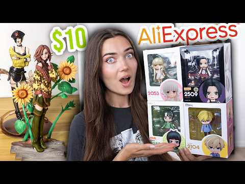I BOUGHT $10 ANIME FIGURES FROM ALIEXPRESS... DID I GET SCAMMED!?