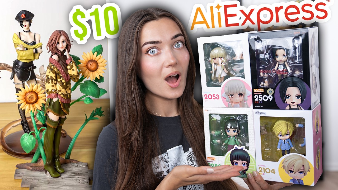 I BOUGHT $10 ANIME FIGURES FROM ALIEXPRESS... DID I GET SCAMMED!?
