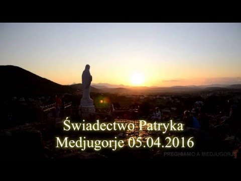 Świadectwo Patryka z Kanady 05.04.2016 Medjugorje
