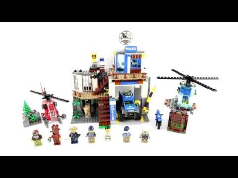 LEGO City 60174 Mountain Police Headquarters Speed Build