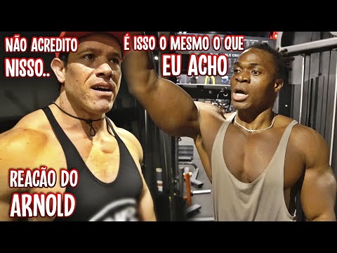 ARNOLD FICA INCONFORMADO l OBINNA NATURAL APARECE E OLHA O QUE ELE FALA