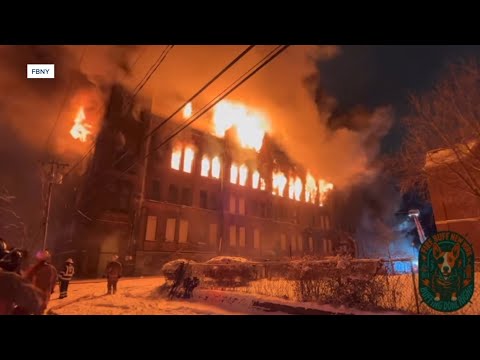 Crews respond to 4-alarm fire on Emslie Street in Buffalo