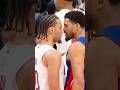 WANT A PIECE OF ME!? Jaylon Tyson goes face to face with Tobias Harris shwowing he is not afraid!!
