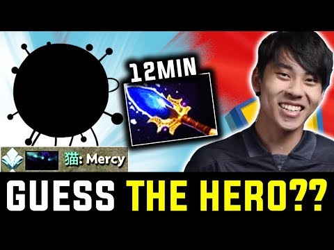 Guess The Hero - 12 Min Aghs | Ana Playing New Cancer Of Patch 7.22 Dota 2