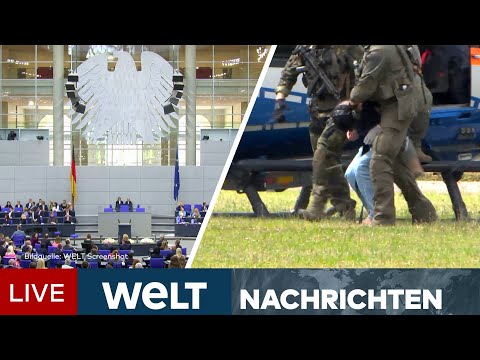 DEUTSCHLAND: "Brot, Bett und Seife!" Bundestag berät über Sicherheitspaket der Ampel! | LIVESTREAM
