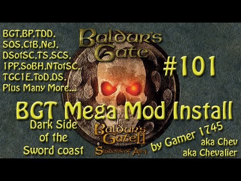 Let's Play Baldur's Gate Trilogy Mega Mod Part 101 - Dark Side