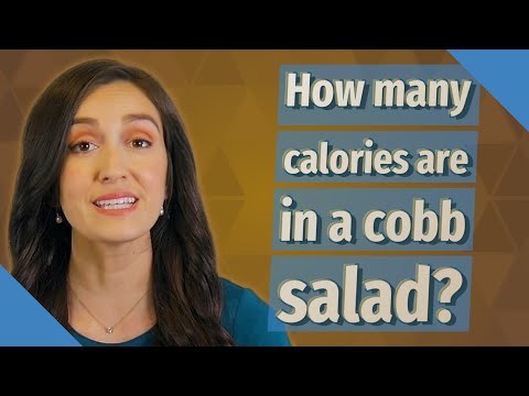 How many calories are in a cobb salad?